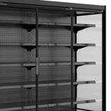 Combisteel Wandkoeling met deuren | 5 schappen | -1°C/+5°C | Geforceerd | 2560x865x2000(h)mm | 7350.0075