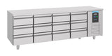 Koelwerkbank | ENERGY LINE | 632L | 12 laden | -2°C/+8°C | Geforceerd | 2330x700x850(h)mm