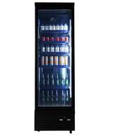 Glasdeur Koelkast | 500L | Zwart | 0°C/+10°C | Geforceerd | 620x705x2050(h)mm