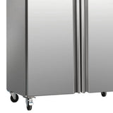 Combisteel Horeca Koelkast | RVS | 1200L | -2°C/+8°C | Statisch + Ventilator | 1340x810x2010(h)mm | 7450.0405