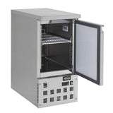 Combisteel Koelwerkbank | 104L | 1 Deur | +2°C/+8°C | Statisch met ventilator | 435x700x850(h)mm | 7450.0730