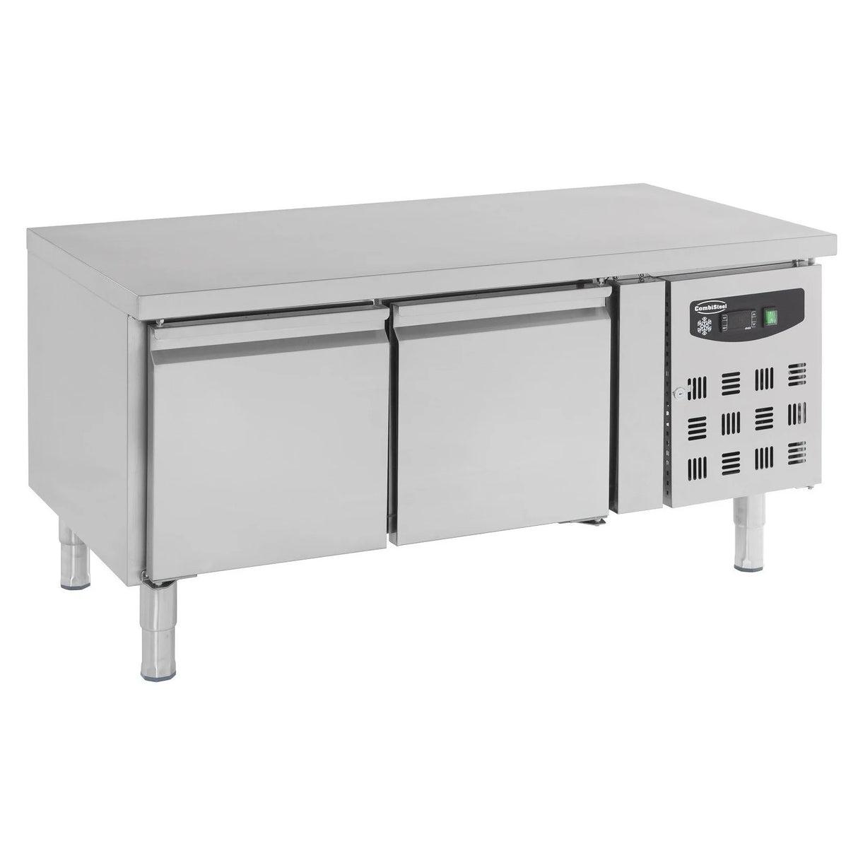 Combisteel Koelwerkbank | Laag Model | 214L | 2 Deuren | +2°C/+8°C | Geforceerd | 1360x700x650(h)mm | 7450.0755