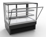 Combisteel Koelvitrine | 257L | Zwart | +2°C/+8°C | 3 Niveaus | 1200x680x1200(h)mm | 7450.0825