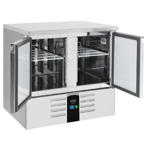 Combisteel Koelwerkbank | ENERGY LINE | 257L | 2 Deuren | +2°C/+8°C | Geforceerd | 900x700x870(h)mm | 7450.5100