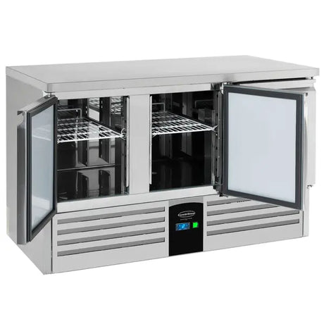 Combisteel Koelwerkbank | ENERGY LINE | 400L | 3 Deuren | +2°C/+8°C | Geforceerd | 1368x700x870(h)mm | 7450.5115