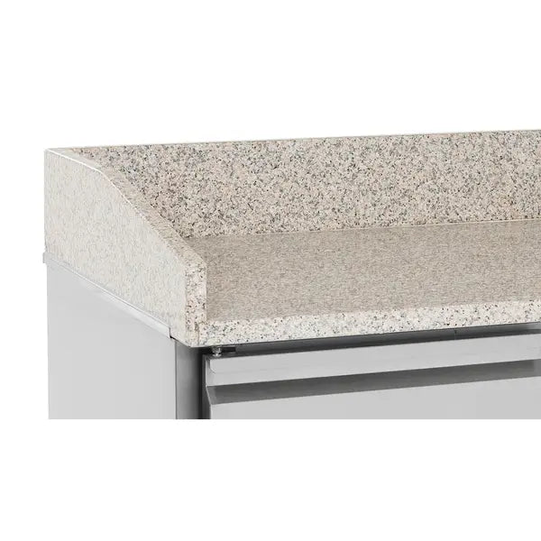 Combisteel Pizza Koelwerkbank | ENERGY LINE | 268L | 2 deuren | +2°C/+8°C | Geforceerd | 1510x800x1000(h)mm | 7450.5200