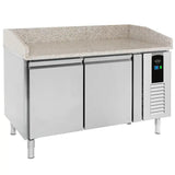 Combisteel Pizza Koelwerkbank | ENERGY LINE | 268L | 2 deuren | +2°C/+8°C | Geforceerd | 1510x800x1000(h)mm | 7450.5200