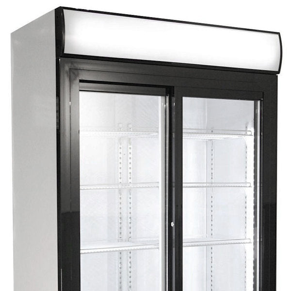 Combisteel Horeca Koelkast Wit | 780L | Schuifdeuren | +2°C/+10°C | Geforceerd | 1120x595x2100(h)mm | 7455.1396