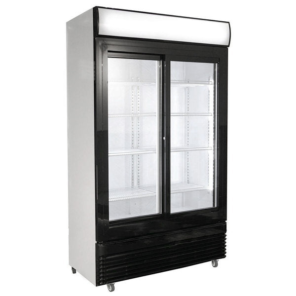 Combisteel Horeca Koelkast Wit | 780L | Schuifdeuren | +2°C/+10°C | Geforceerd | 1120x595x2100(h)mm | 7455.1396