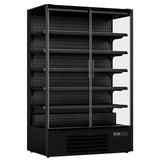 Combisteel Wandkoeling | MARCO | Zwart | 1292L | -1°C/+5°C | Geforceerd | 5 Etages | Draaideuren | 1310x740x2010(h)mm | 7455.3100