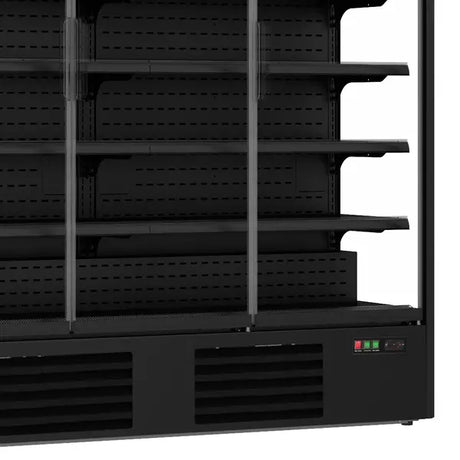 Combisteel Wandkoeling | MARCO | Zwart | 1939L | +2°C/+8°C | Geforceerd | 5 Etages | Draaideuren | 1935x740x2010(h)mm | 7455.3105