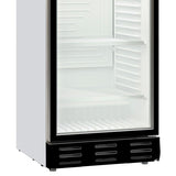 Combisteel Drankenkoeling Wit | 382L | Glasdeur | +4°C/+10°C | Statisch + Ventilator | 595x650x2000(h)mm | 7464.0088