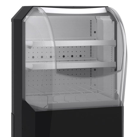 Combisteel Impulskoeler | Zwart | 210L | 3 Niveaus | +2°C/+15°C | Geforceerd | 655x570x1132(h)mm | 7464.0300