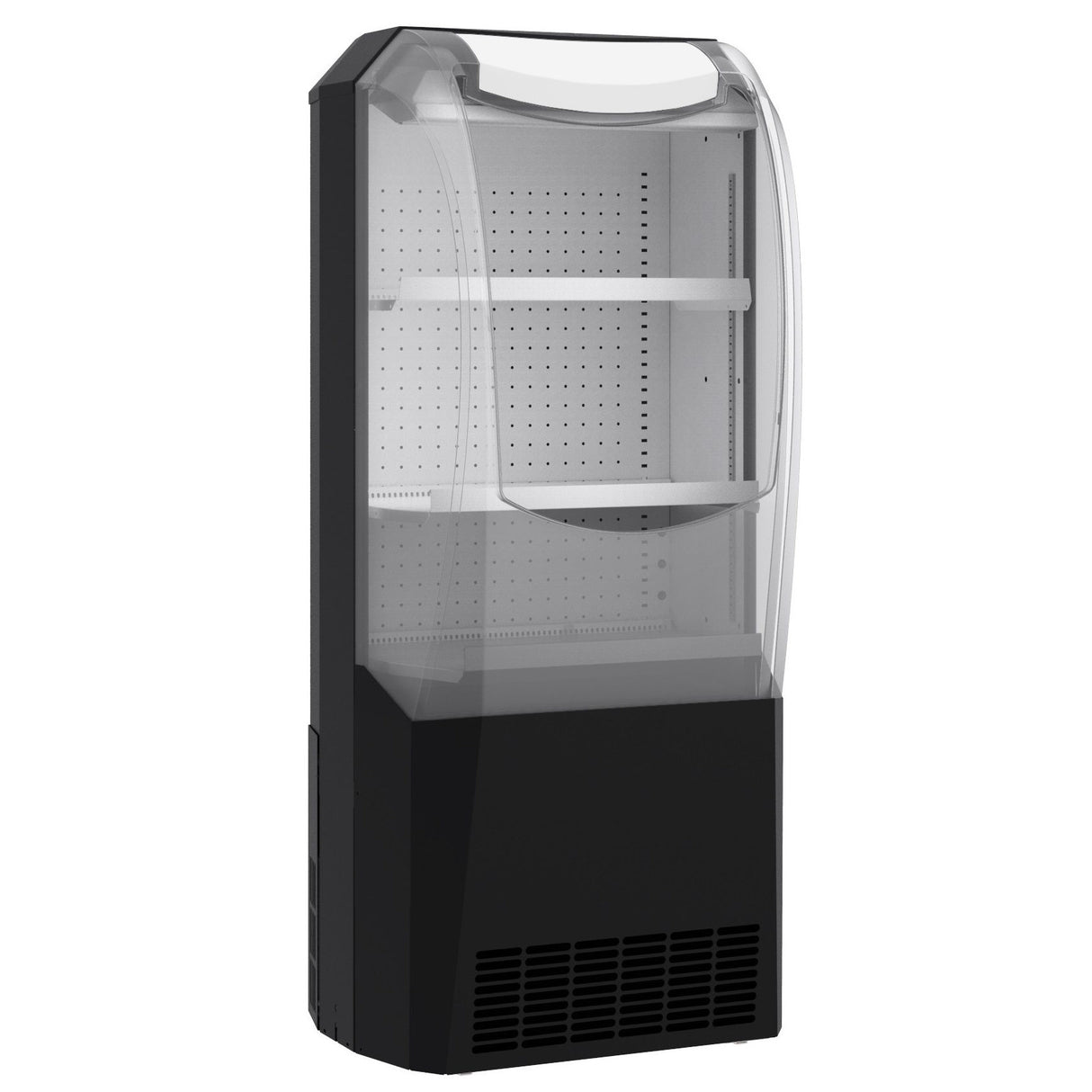 Combisteel Impulskoeler | Zwart | 274L | 3 Niveaus | +2°C/+15°C | Geforceerd | 655x575x1498(h)mm | 7464.0305