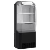 Combisteel Impulskoeler | Zwart | 274L | 3 Niveaus | +2°C/+15°C | Geforceerd | 655x575x1498(h)mm | 7464.0305