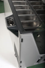 Combisteel Schepijsvitrine | HAWAI | Energiezuinig | 630L | 16x 5L | -14°C/-24°C | Statisch | 1590x1195x1335(h)mm | 7472.0115