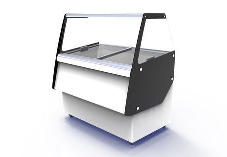 Combisteel Schepijsvitrine | IBIZA | Energiezuinig | 358L | 8x 5L | -14°C/-24°C | Statisch | 1194x842x1285(h)mm | 7472.0140