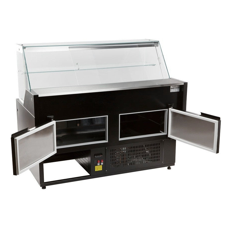 Combisteel Koeltoonbank | MORRIS | Kantelruit | +1°C/+10°C | Statisch | 1584x1095x1280(h)mm | 7486.0070