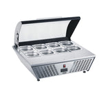 Combisteel Opzetkoelvitrine | 67L | 8x GN 1/6 | 0°C/+12°C | Statisch | 767x612x328(h)mm | 7487.0040