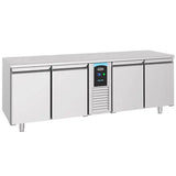 Combisteel Koelwerkbank | Energiezuinig | 632L | 4 Deuren | -2°C/+8°C | Geforceerd | 2270x700x850(h)mm | 7489.5110