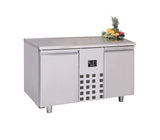 Combisteel Vrieswerkbank | Mono Block | RVS | 281L | 2 Deuren | -10°C/-22°C | Geforceerd | 1300x700x850(h)mm | 7489.5130