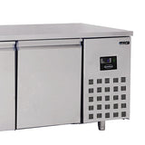 Combisteel Bakkers-koelwerkbank | 380L | 2 Deuren | -2°C/+8°C | Geforceerd | 1550x800x850(h)mm | 7489.5250