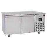 Combisteel Bakkers-koelwerkbank | 380L | 2 Deuren | -2°C/+8°C | Geforceerd | 1550x800x850(h)mm | 7489.5250