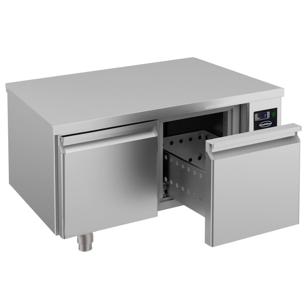 Combisteel Koelwerkbank | Laag Model | 180L | 2 Laden | -2°C/+8°C | Geforceerd | 1200x700x600(h)mm | 7489.5475