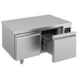 Combisteel Koelwerkbank | Laag Model | 180L | 2 Laden | -2°C/+8°C | Geforceerd | 1200x700x600(h)mm | 7489.5475