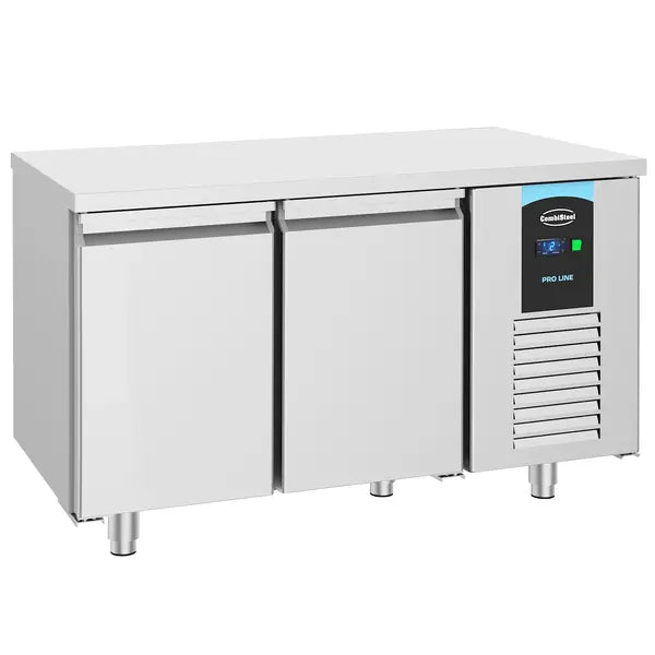 Combisteel Koelwerkbank | ENERGY LINE | 281L | 2 Deuren | -2°C/+8°C | Geforceerd | 1400x700x850(h)mm | 7489.5500