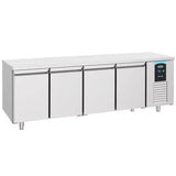 Combisteel Koelwerkbank | ENERGY LINE | 623L | 4 Deuren | -2°C/+8°C | Geforceerd | 2330x700x850(h)mm | 7489.5510