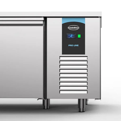 Combisteel Koelwerkbank | Energiezuinig | 474L | 2 deuren 2 laden | -2°C/+8°C | Geforceerd | 1865x700x850(h)mm | 7489.5520