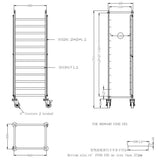Regaalwagen | Demontabel | Combisteel 7490.0255 | 600x450x1785(h)mm