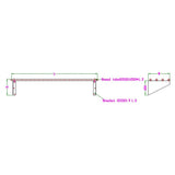 RVS Spijlenrooster 600 | Combisteel 7490.0113 | 600x300x225(h)mm