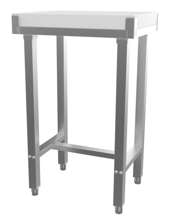 Combisteel Polyethyleen Hakblok | Dikte polyethyleen 80mm | 500x400x750(h)mm