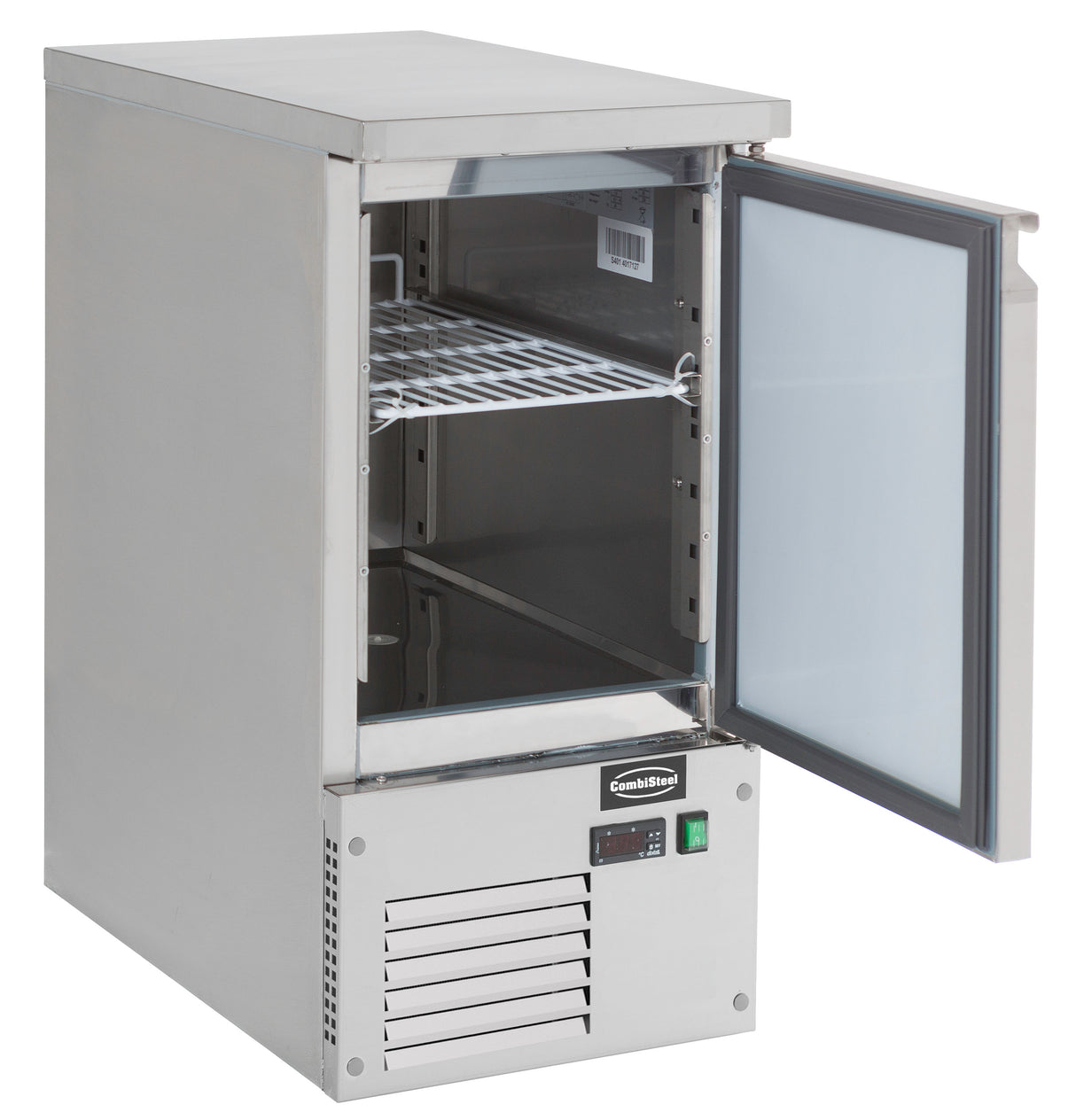 Koelwerkbank | 104L | 1 Deur | +2°C/+8°C | Statisch met ventilator | 435x700x850(h)mm