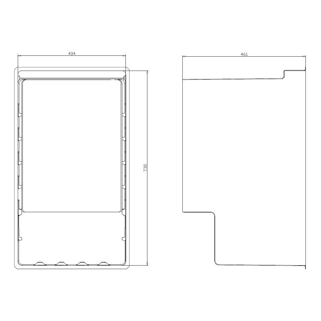 Combisteel wijnkoelkast 118L Glasdeur | 49 flessen | Zwart | +5°C/+20°C | Geforceerd | 485x600x820(h)mm | 7525.0025