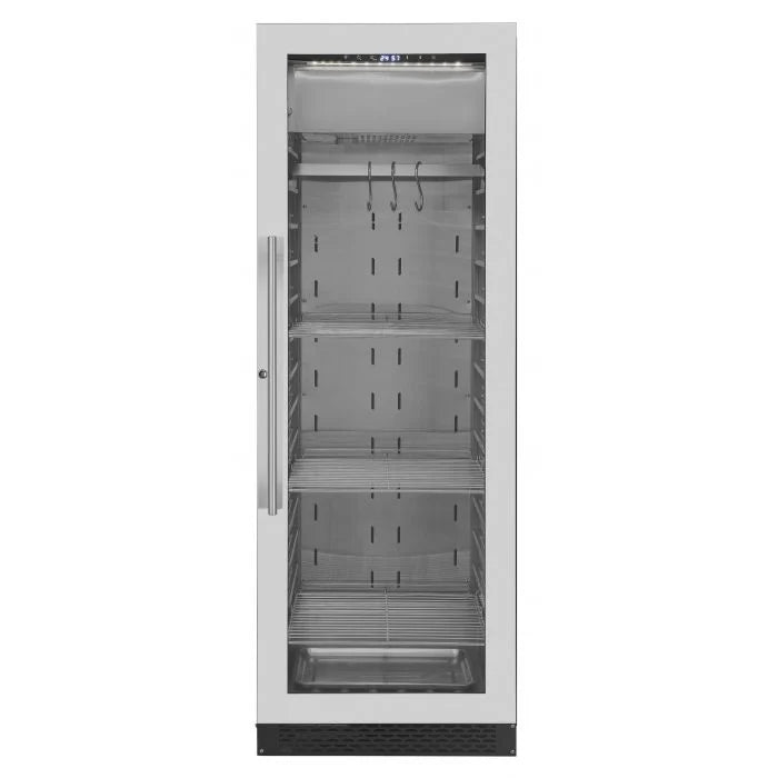 Combisteel Dry Age kast | Zwart/RVS | 388L | +1°C/+25°C | Geforceerd | 595x710x1720(h)mm | 7525.0110