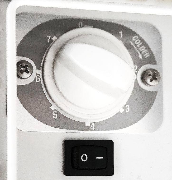 Schepijsvitrine | BALI | Energiezuinig | 358L | 9x 5L | -15°C/-22°C | Statisch | 1192x825x1257(h)mm