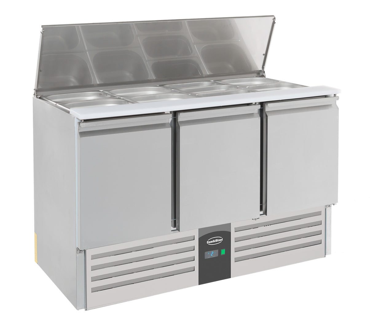 Gekoeld saladette | 4x 1/1 GN | +2°C/+8°C | Statisch met ventilator | 1370x700x870(h)mm