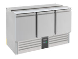 Gekoeld saladette | 4x 1/1 GN | +2°C/+8°C | Statisch met ventilator | 1370x700x870(h)mm