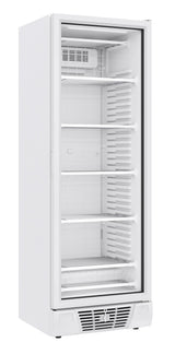 Glasdeur Vrieskast | Wit | 382L | 1 Deur | -18°C/-24°C | Statisch | 640x670x1875(h)mm