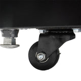 Wandkoeling zwart met nachtafdekking | 290L | 3 schappen | +2°C/+8°C | Geforceerd | 1000x660x1500(h)mm