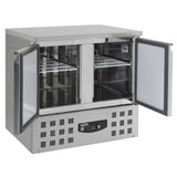 Combisteel Koelwerkbank | 257L | 2 Deuren | +2°C/+8°C | Statisch met ventilator | 900x700x875(h)mm | 7950.0106