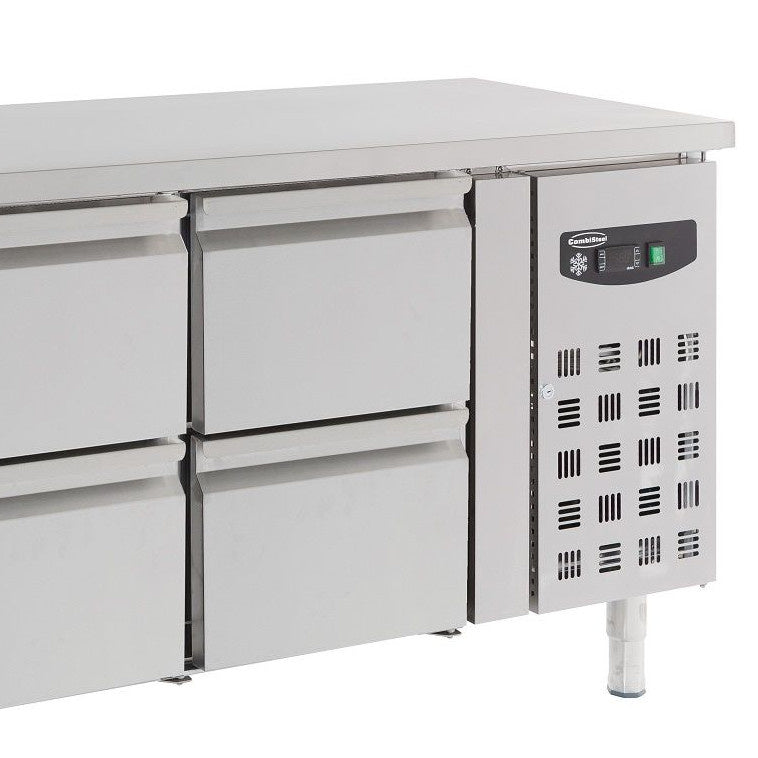 Combisteel Koelwerkbank | 417L | 6 laden | +2°C/+8°C | Geforceerd | 1795x700x850(h)mm | 7950.0230