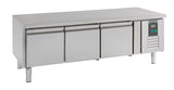 Koelwerkbank | Laag Model | 317L | 3 Deuren | +2°C/+8°C | Geforceerd | 1795x700x650(h)mm