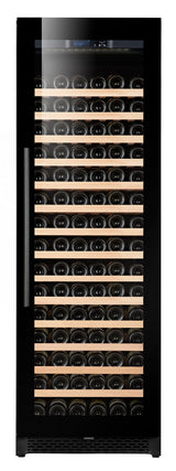 wijnkoelkast 325L Glasdeur | 115 flessen | Single Zone | Zwart | +5°C/+20°C | Geforceerd | 595x570x1780(h)mm