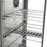 Gebaksvitrine | 150L | RVS | +3°C/+8°C | 2 Schappen | 1110x510x550(h)mm