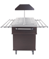 Gekoeld Buffet | 5x 1/1 GN | +4°C/+8°C | Statisch | Verlichte Kap | 1900x700x1400(h)mm