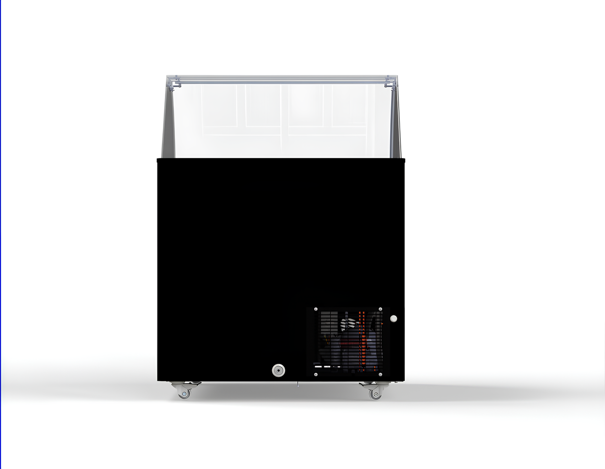 Schepijsvitrine CORSICA | Energiezuinig | 231L | 6x 5L | -14°C/-24°C | Statisch | Gekoelde Reserve | 909x644x1229(h)mm
